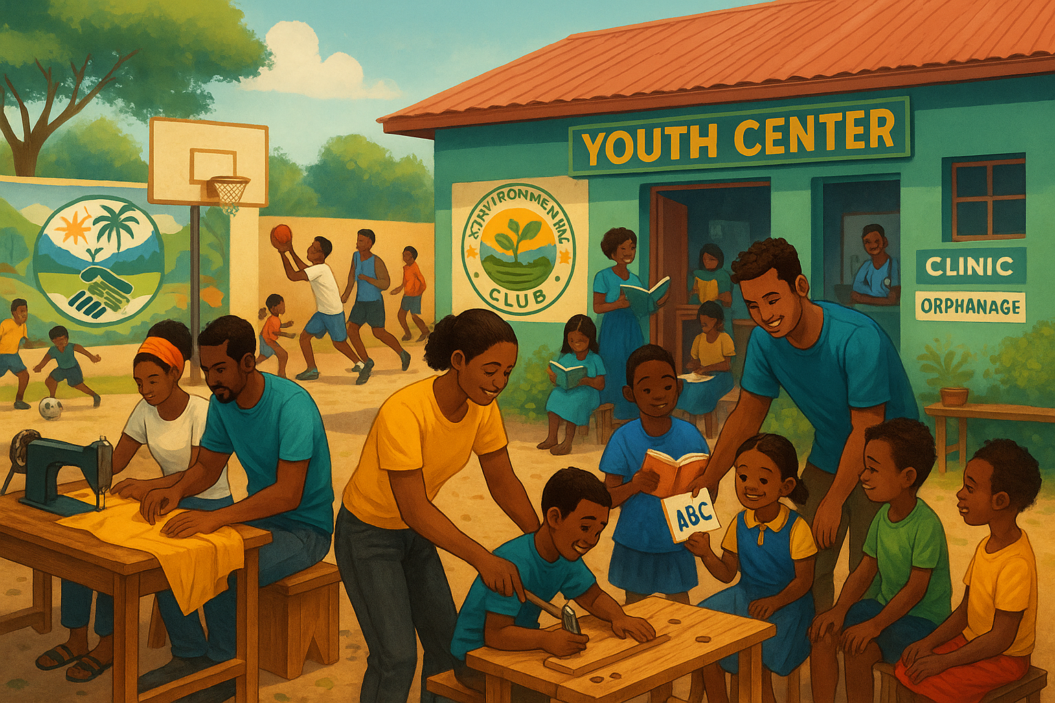 Education par la formation et les médias